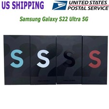 Sealed New Samsung Galaxy S22 Ultra 5G S908U 256GB Fully Unlocked Verizon AT T