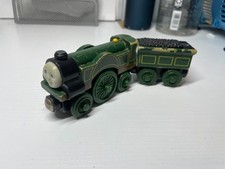 Emily And Tender - 2003 Thomas  Friends Wooden Railway Train Tank Engine Used
