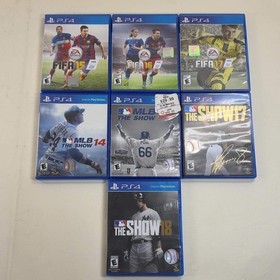 Lot of 13 Sony PlayStation 4 Sports PS4 Games