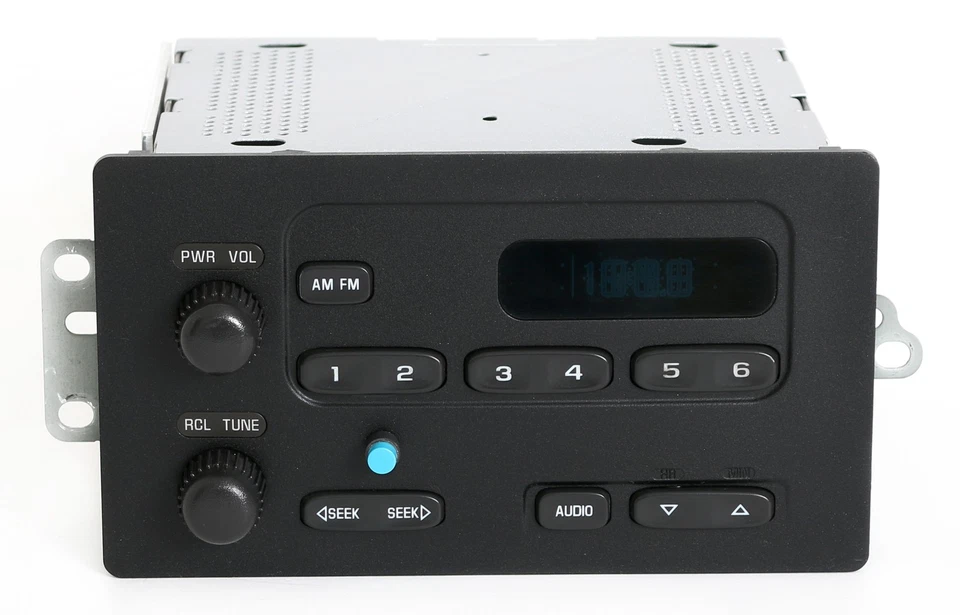 Camión Chevy GMC 2003-2008 radio AM FM con música Bluetooth OEM 15131157 Foto 2 de 4