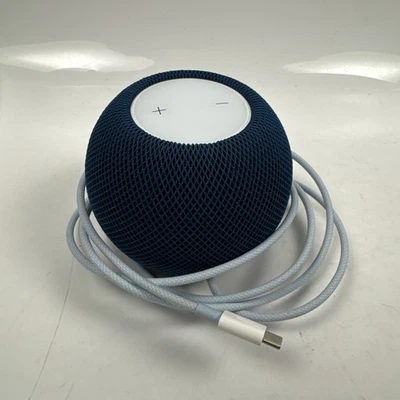 Apple HomePod Mini A2374 Home Speaker Siri Smart Home - Blue - image 1 of 3
