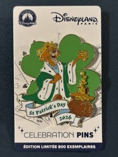 Disneyland Paris Anstecknadel St Patrick’s Day 2026 Prinz John Robin Hood Disney Pins