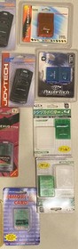 HUGE SEALED JOYTECH DREAMCAST & PLAYSTATION MEMORY CARD SHOCK PAK ACCESSORY LOT