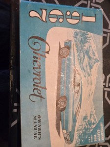 1967 CHEVROLET Original Factory Owners Manual - 1st Edition