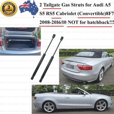 2 for Audi A5 S5 RS5 2008-2016 Convertible Tailgate Boot Trunk Lift Gas Struts