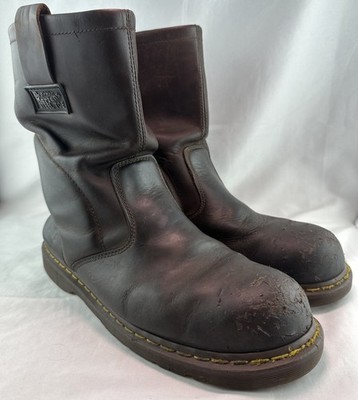 Dr Martens Icon Industrial Steel Toe Brown Leather Size 13  display picture 3