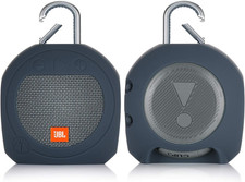 Protective Silicone Carrying Case for JBL Clip 3 Portable Speaker, Blue