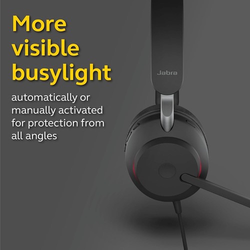 Genuine Jabra Evolve2 40 SE Stereo (USB-A) UC Noise-Cancelling Headset UK SELLER - Picture 12 of 15