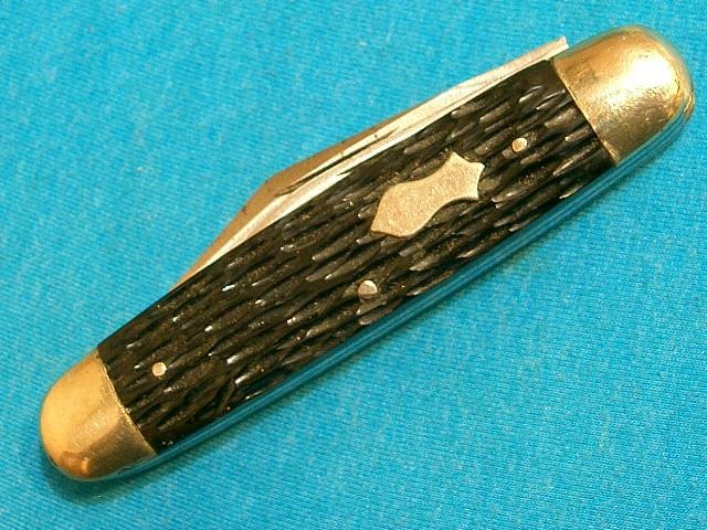 VINTAGE CLARK CUTLERY CO WATERVILLE KC MO CIGAR JACK KNIFE KNIVES SURVIVAL STOCK