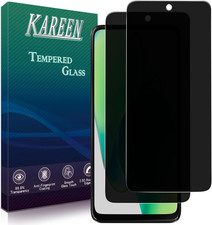 2 Pack Privacy Screen Protector for Motorola Moto G 5G 2025 anti Spy Tempered