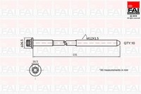NEU - FAI Autoparts B896 Zylinderkopfschraubensatz Passend FüR Nissan Opel
