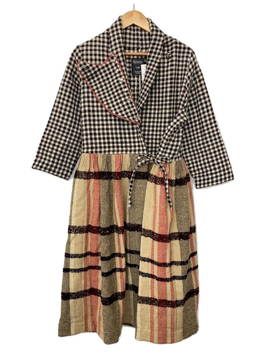 ALTRA Cappotto LEH Other Ray OMAGGIO acrilico beige check LEH961