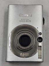 Canon IXUS 80 IS 8,0 MP Digitalkamera Silber - Funktioniert