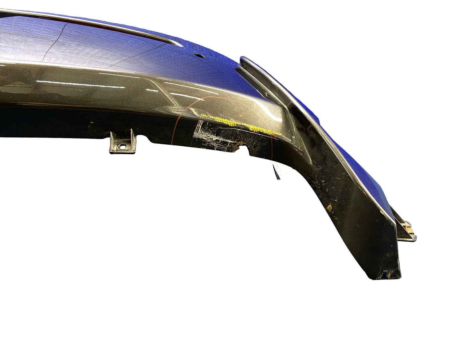 2016-2021 MCLAREN 570S REAR CENTER LOWER BUMPER COVER PANEL GRAY *BURN/CRACKED*