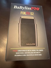BaBylissPRO FOILFX02 Double Foil Shaver - Black