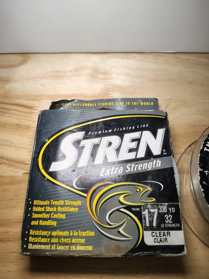 Lote de 4 carretes línea de pesca de monafilamento parcial 2-17 lb, 17 lb 15 lb 8 lb 2 lb Foto 4 de 4