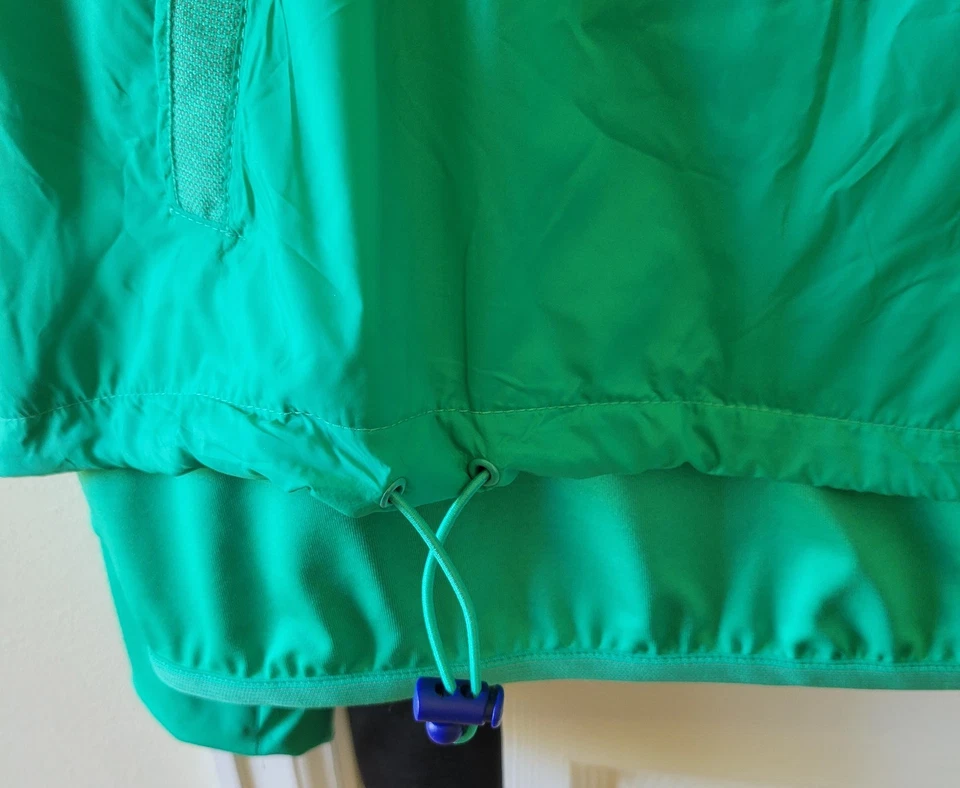 Chaqueta Avia 1/4 Cremallera Talla XXL/2X Pullover Rompevientos Sudadera con Capucha Lote de 2 Verde Negro  Foto 4 de 4