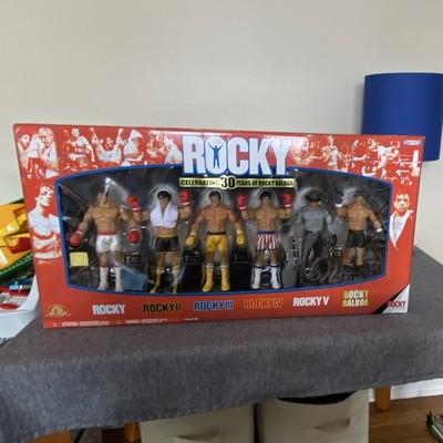 Rocky Balboa 30th Anniversary Boxed Set 6 Collectible Figures