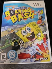 SpongeBob Boating Bash Nintendo Wii Adult-owned Excellent Condition