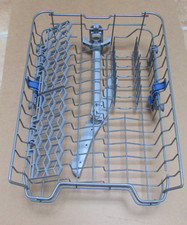 HOTPOINT INDESIT SLIMLINE DISHWASHER UPPER BASKET COMPLETE GENUINE  C00645719