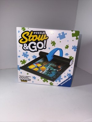 Ravensberger Stow and Go Puzzle 1000pc, Fold Out Mat, Boat on Water Picture 