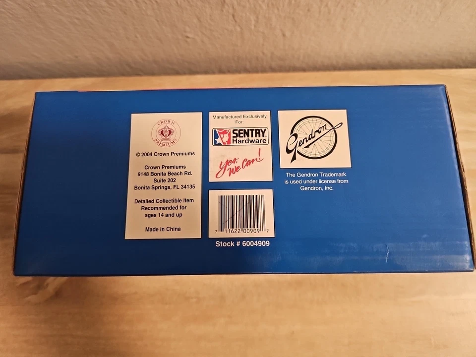 2004 Sentry Hardware 1:6  Gendron Hot Rod Replica Die Cast Car #6004909 - Image 3 of 4