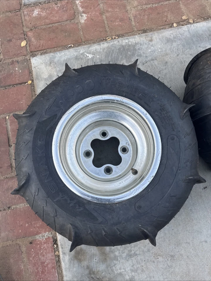 HONDA 铃木 TRX LTZ 450 400 300 250 PADDLE SAND TIRES 4X110 后 TRX450 — 第 2/4 张图片