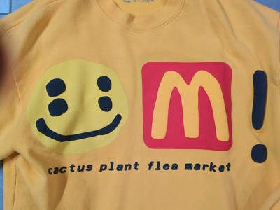 Cactus Plant Flea Market Box CPFM McDonald s Sweatshirt L Happy Meal Large 