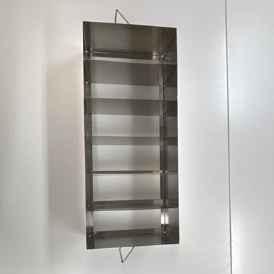 Stainless Steel Laboratory Shelf Rack Organizer for Medical Physical Labs