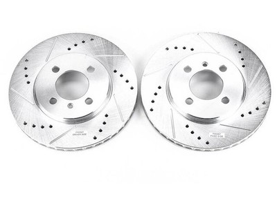 For 1991 BMW 318i Brake Rotor Set Front Power Stop 72292WYSD E30 Brake Rotor