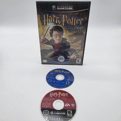 Gamecube Harry Potter And The Chambers Of Secrets Black Label+ Goblet Of Fire...