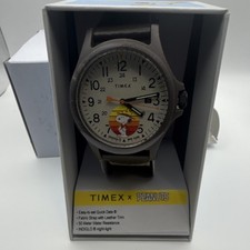 Timex x Peanuts Snoopy Unisex Water-Resistant Indiglo Quartz Watch Box