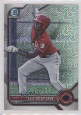 2022 Bowman Chrome Prospects Mega Box Mojo Refractor Elly De La Cruz w1s