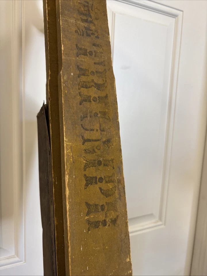 Antique Triumph Wood Corn Seed Planter Seeder Farm James Fort Atkinson Wisconsin - Image 4 of 4