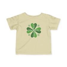 St. Patrick's Day Infant Tee with Shamrock Design, Kids T-Shirt, Toddler ... 