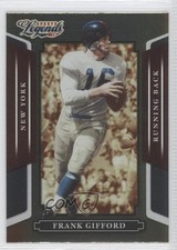 2008 Donruss Americana Sports Legends Frank Gifford #36 HOF 1i7