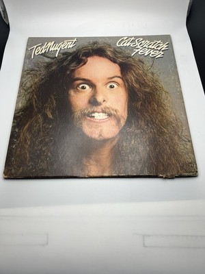 Ted Nugent Cat Scratch Fever LP 1977 Epic JE 34700 Gatefold Vinyl VG+ Plays Well