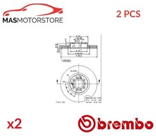 BREMSSCHEIBEN SATZ PAAR VORNE BREMBO 09977211 2PCS P FÜR AUDI A3,TT,Q3,A1,Q2