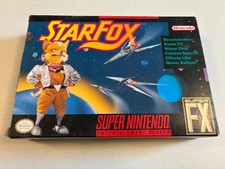 Star Fox (Super Nintendo, 1993) Auténtico SNES Completo En Caja En Caja