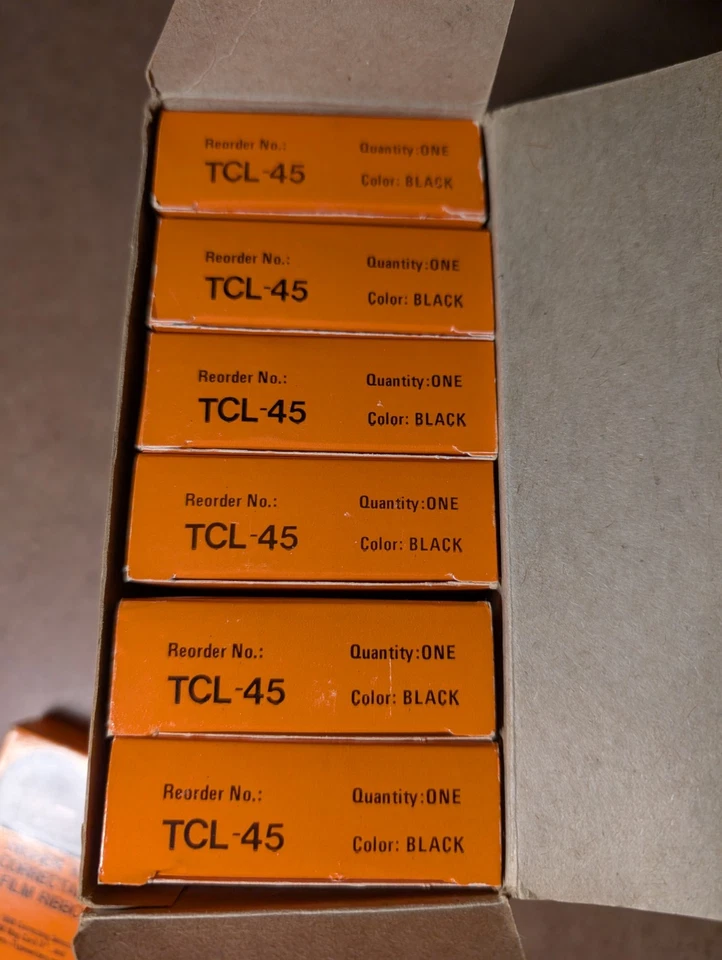 Lot 7 HIGHER YIELD CORRECTABLE FILM RIBBON IBM Selectric II & III Mag Card II  - Image 3 of 4