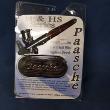 Paasche H HS Series Single Action Airbrush Set H-3AS EXC in Package