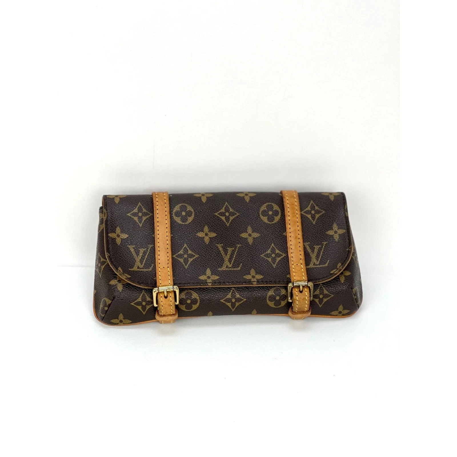 LOUIS VUITTON（LV） Louis Vuitton Pochette Marelle Pm Monogram Cintura Borsa Donna Marrone Taglia Unica
