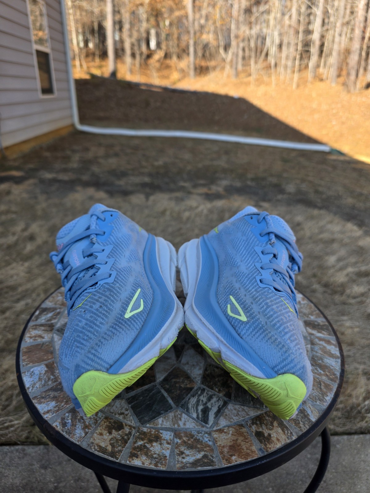 Hoka Clifton 9 1127896 DNK Dusk/Pink Twilight Running Shoes Women's Size 7 B  thumbnail 6