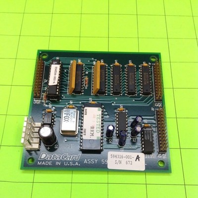 Datacard 280 Board 594316-001-A 591315-001 Rev. A