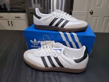 Adidas Samba Originals OG White/Black IE3675 Big Kids Sz 5.5 / Women's Sz 6.5/7