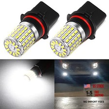 PSX26W 12278 LED Fog Lights, PWY26W H28W LED DRL Bulbs, 2000 Lumens Super
