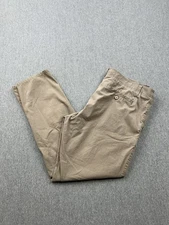 Tailor Vintage Luxe Performance Greenwich Slim Fit Pants Mens 36x29 Khaki Tan