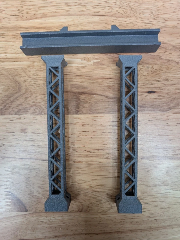 Trestles For Elevated Train For O Scale Lionel FasTrack - Package of 3 - Image 3 of 4