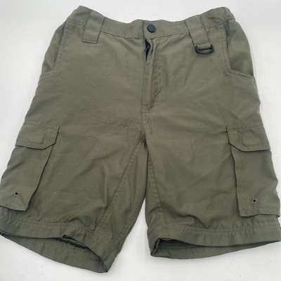 Boy Scouts of America BSA Uniform Switchbacks Cargo Shorts Youth Large Green