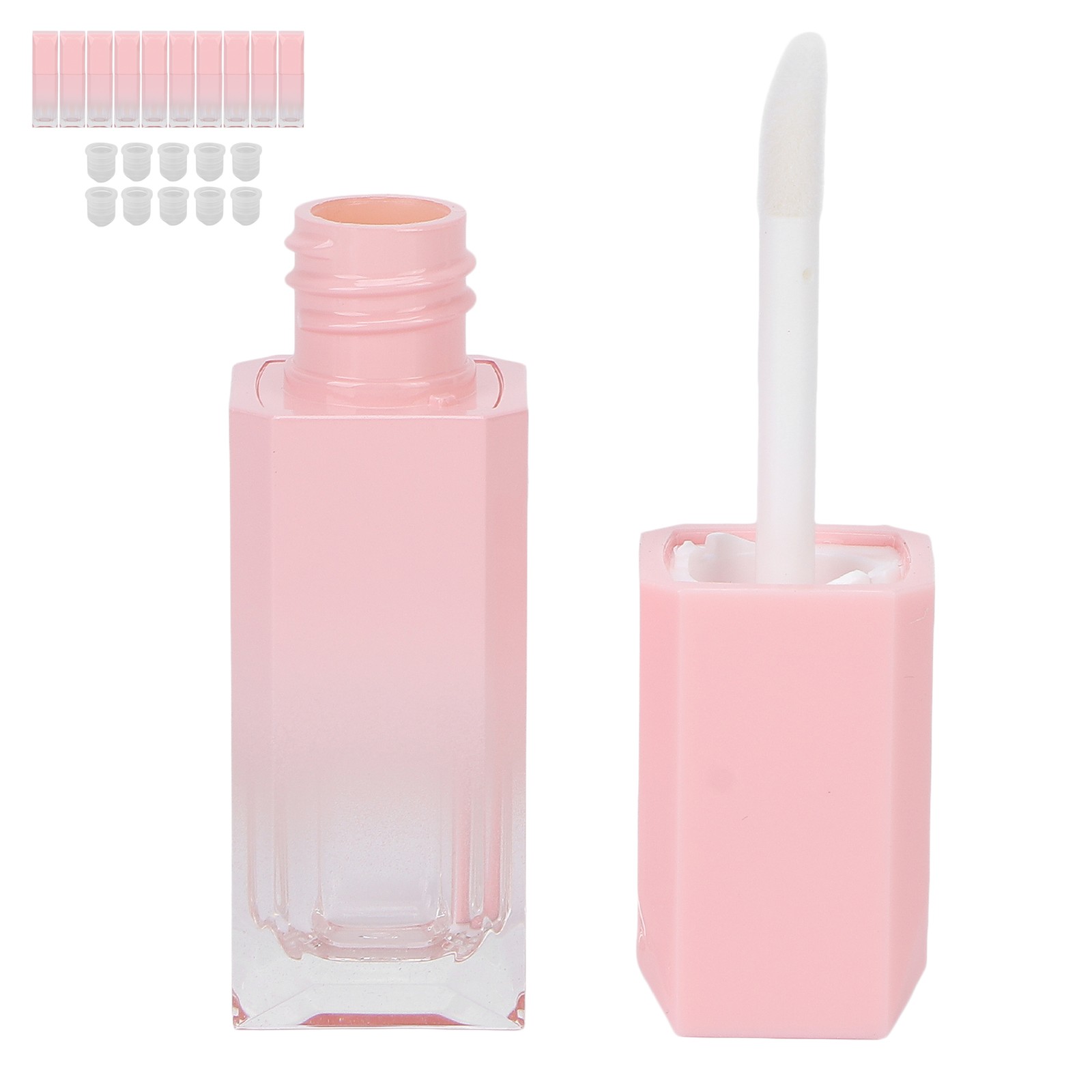 10Pcs 6ml Empty Lip Gloss Tubes Refillable Lipstick Containers For DIY Lip G BLW